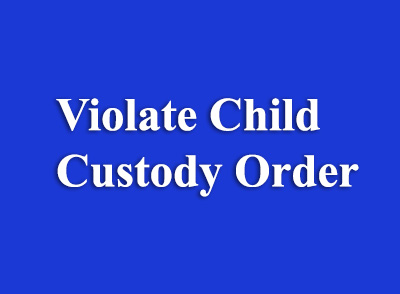 violate child custody